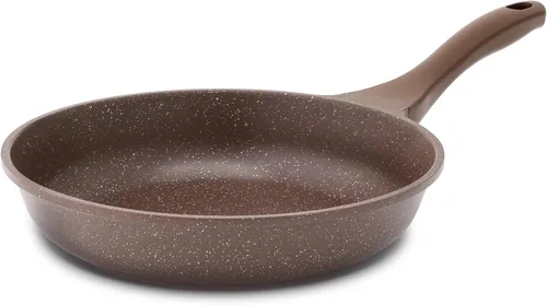 SENSARTE - Sartén antiadherente para omelet, con revestimiento de granito, utensilios de cocina de piedra saludable, sartén de chef sin PFOA, marrón