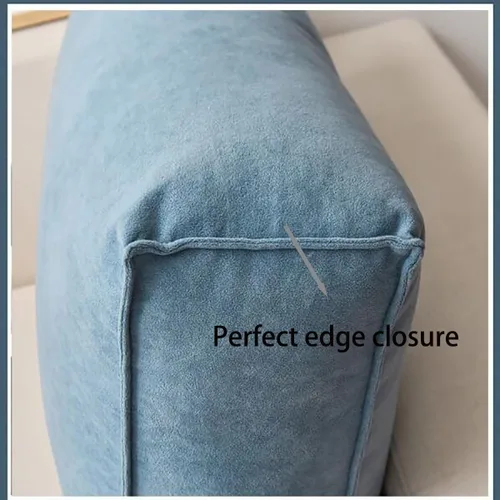 Miniatura 3 de Almohadas de cabecero, almohada de lectura gris, almohada para cabecero, respaldo de cama, cojín de espalda, cojín de posicionamiento de cintura