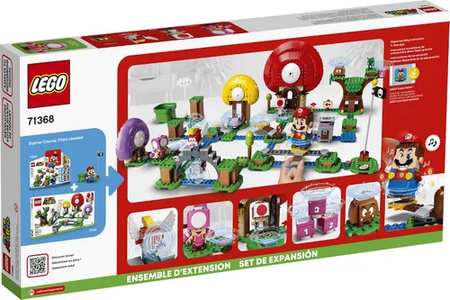 Miniatura 5 de LEGO Super Mario Toad's Treasure Hunt Juego de expansión 71368 Kit de construcción; juguete para que los niños impulsen sus aventuras de Super Mario