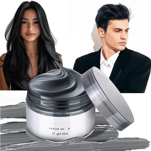 Miniatura 14 de Cera temporal de color dorado para el cabello, color rubio para hombres y mujeres, cera de tinte para el cabello, arcilla lavable para niñas de 4