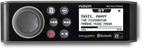 Miniatura 5 de Fusion MS-RA70NSX Sistema de entretenimiento marino con control remoto inalámbrico - negro