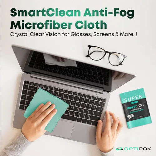 Miniatura 7 de Toallitas de microfibra antivaho para gafas, binoculares, protectores faciales, máscaras de esquí o gafas de natación, evita el empañamiento