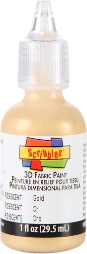 Miniatura 25 de Scribbles 13903 - Pintura de tela 3D brillante, color blanco