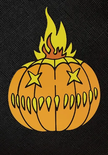 Miniatura 8 de Loungefly Trick 'r Treat Sam Pumpkin Cosplay Mini Mochila Mochilas de Halloween, Beige Bronceado, Classic