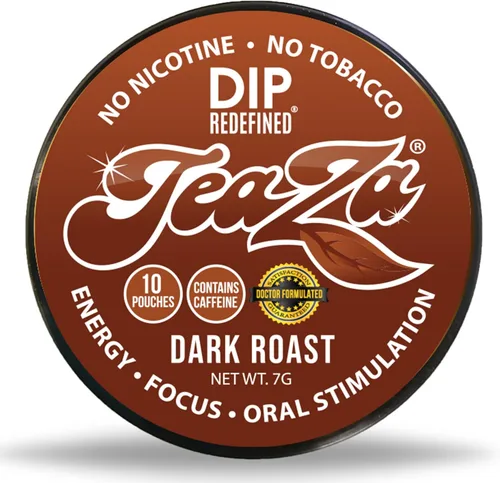 Miniatura 21 de Teaza Bolsas de Energía, Alternativa sin Tabaco sin Nicotina al Dip sin Humo, Rapé y Dip Energético, Alternativa Saludable al Tabaco de Mascar, Uso