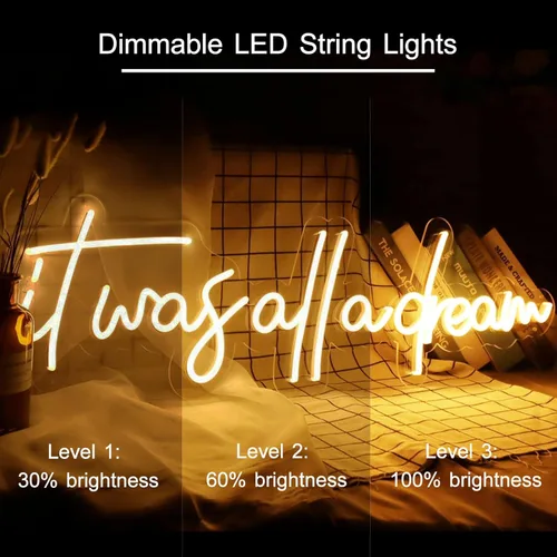 Miniatura 6 de Letreros de neón personalizados, letrero de neón personalizado para boda, dormitorio, regalo de fiesta de cumpleaños, letrero de luz LED grande