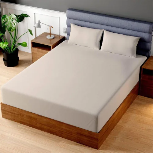 Miniatura 36 de Superity - Sábana bajera ajustable de lujo de calidad hotelera para cama Queen corta, 100% algodón, ultrasuave, amigable con la piel e Azul