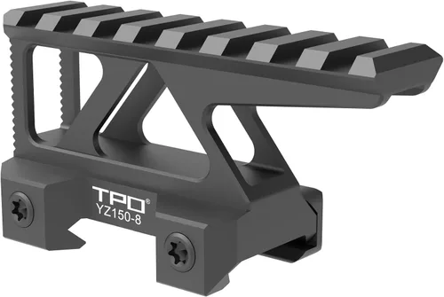 Picatinny Rail Riser Mount 1.50" Altura 3.5" Largo 8-Slot (YZ150-8)