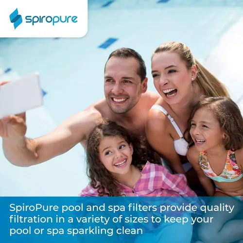Miniatura 5 de SpiroPure Cartucho de repuesto para Pleatco PWW50P3 PWW50 Filbur FC-0359 FC-0359M Unicel 6CH-940 6CH-940AM Waterway 817-0050 Blue Media Hot Tub Spa