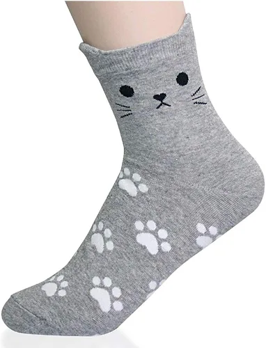 Miniatura 3 de DOBIKULU Calcetines de animales lindos para mujer, calcetines de perro y gato, novedosos calcetines divertidos, regalos de animales para mujeres