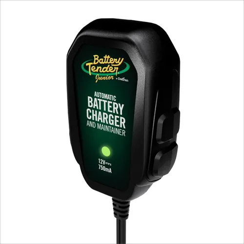 Miniatura 2 de Battery Tender Junior 12V, 750mA Cargador y Mantenedor: Cargador Automático de 12V para Motocicletas, Quads y Más - Más Inteligente que un Cargador