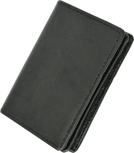 Miniatura 6 de Marshal - Cartera de cuero expandible con bloqueo RFID para hombre