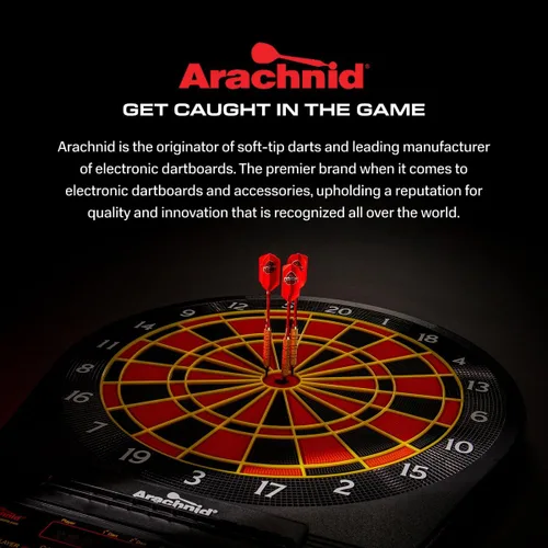 Miniatura 8 de Arachnid Cricket Pro Tournament-Quality Electronic Dartboard up to 40 Games and 315 Variations (Including Popular Cricket Modes)