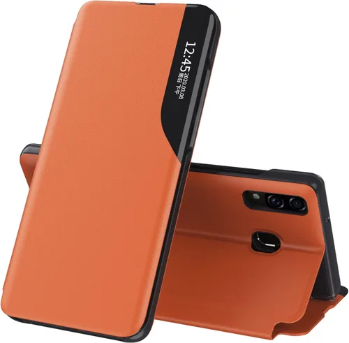 Miniatura 13 de Funda para Samsung Galaxy A71, Galaxy A71 Funda de piel transparente con función atril magnética con función atril, para mujeres y hombres, a prueba