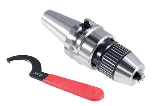 Miniatura 3 de Accusize Industrial Tools Portabrocas sin llave integral CNC Bt40 de 0-1/2 '', precisión 0.002'', 0222-0990