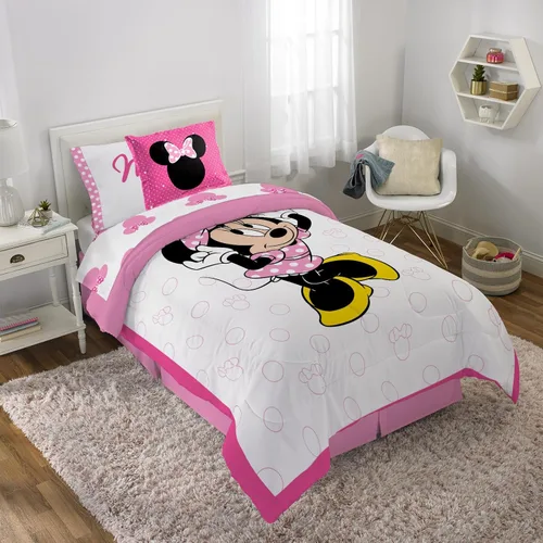 Miniatura 20 de Jay Franco Wednesday Addams - Juego de edredón tamaño individual, ropa de cama de 5 piezas, incluye juego de sábanas y fundas de almohada, ropa