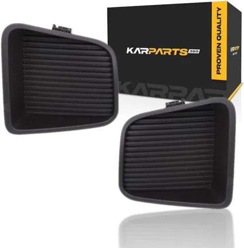 Miniatura 9 de Cubierta de luz antiniebla para Toyota Tundra 2014 15 16 17 2018 lado del pasajero Bisel de rejilla Negro texturizado TO1039174 521270C060