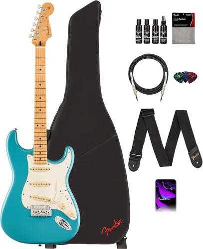 Miniatura 13 de Fender Player II Stratocaster Modificada - Paquete Electric Blue con bolsa de concierto, correa, cable, paquete de 3 púas y kit de limpieza