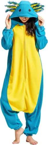 Miniatura 5 de DELEY Unisex One Piece Animal Kids Onesie, Animal Pajamas Halloween Cosplay Costume for Women and Mens Parent-Child Sleepwear