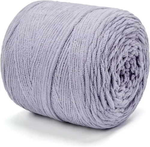 Miniatura 16 de Hilo de Chenilla Grueso para Tejer/Crochet Manta de Bebé, Hilo Elegante para Amigurumi #6 Súper Voluminoso Extra Grueso Suave Esponjoso Hilo Grande