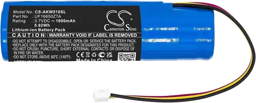 Miniatura 3 de Batería UF16650ZTA de 1600mAh para AKAI EWI 5000 5000 Solo