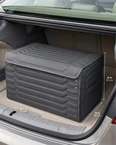 Miniatura 7 de Owleys Organizador de Maletero de Automóvil Para Zapatos - Caja de Almacenamiento Para SUV, Sedán o Camión - Contenedor de Carga Plegable Para