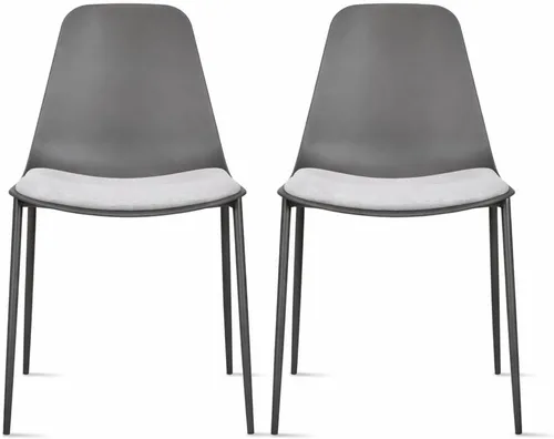 Miniatura 20 de 2xhome Bonita silla de escritorio minimalista Sin brazos, ruedas rodantes, espacio pequeño, diseño delgado Niños, adolescentes, sala de estar