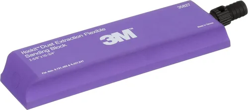 Miniatura 13 de 3M™ Bloque de lijado de radio flexible de extracción de polvo Hookit™ 35830, 5.236 in x 2.598 in