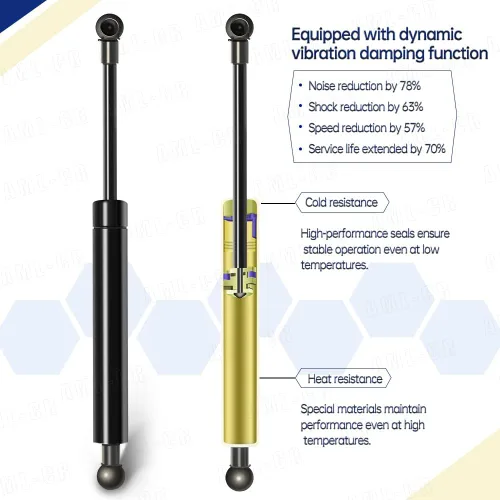 Miniatura 3 de AML-CR/Hood Struts for 2005-2011 Zafira B M75 / Front Bonnet Hood Modify Lift Support Gas Strut Spring Shocks Absorber Damper Prop