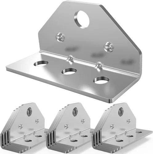Miniatura 7 de 8 piezas de soporte de ángulo superior giratorio para remolque de barco, soporte de ángulo superior galvanizado para pontón de barco, soporte