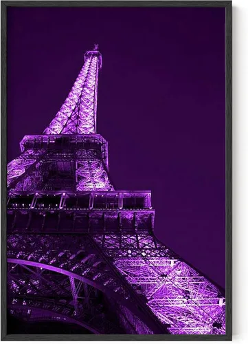 Miniatura 32 de HAUS AND HUES Arte de pared morado - Pósteres estéticos para habitación, decoración de pared morada para dormitorio, pósteres estéticos para Turvy