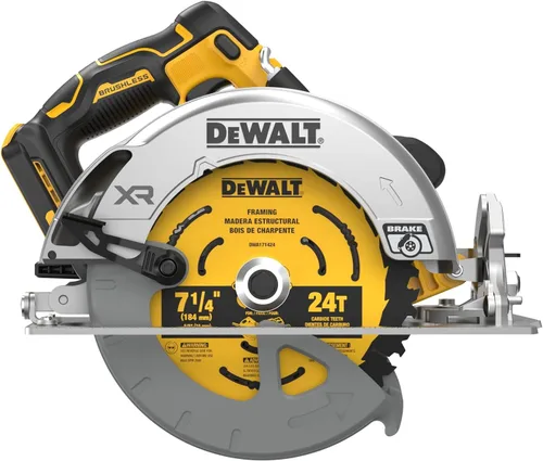 Miniatura 2 de DEWALT Sierra circular inalámbrica sin escobillas de 20 V MAX XR de 7-1/4 pulgadas, solo herramienta (DCS590B)