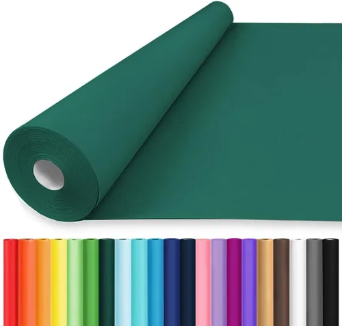 Miniatura 29 de Vanhench - Papel de estraza color marrón de 17.5 x 1200 pulgadas (100 pies), para artes y manualidades, para envolver regalos y flores, tablón