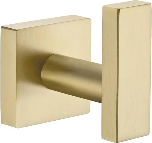 Miniatura 15 de Gancho Simple de Ángulo para Toalla de Baño, Gancho de Pared de Acero Inoxidable para Toalla de Mano y Abrigo, Negro Mate