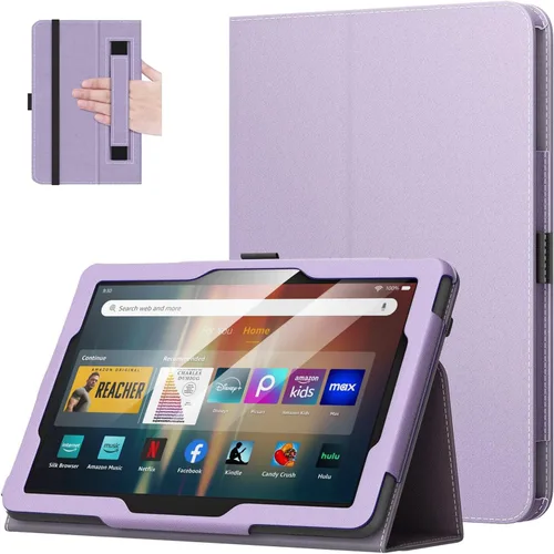 Miniatura 21 de MoKo - Funda compatible con la tablet Kindle Fire HD 8 y 8 Plus (10ª generación, versión de 2020), funda de soporte plegable y diseño delgado