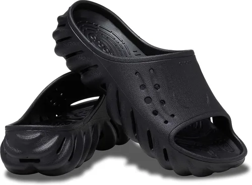 Miniatura 6 de Crocs Echo Slide unisex para niños, Negro