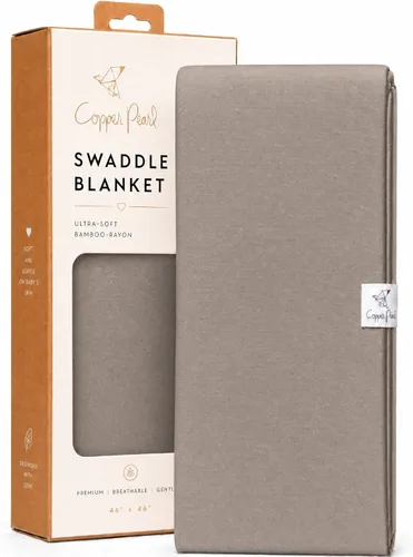 Miniatura 28 de Copper Pearl Swaddle Blankets for Newborns Soft Stretchy Receiving Blankets for Boys and Girls Large 46 x 46 Inch Baby Blankets Lightweight