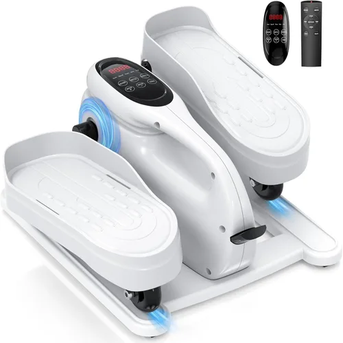 Miniatura 8 de Under Desk Elliptical Machine for Senior Mini Elliptical Leg Exerciser with Remote Quiet Portable Electric Seated Foot Pedal Exerciser for Home