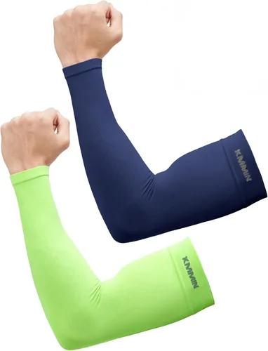 Miniatura 17 de KMMIN - Mangas para brazo con protección de rayos ultravioleta para conducción, ciclismo, golf, baloncesto.