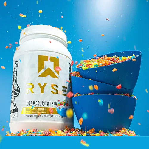Miniatura 5 de Ryse - Proteína en polvo cargada, 0.88 onzas de aislado y concentrado de proteína de suero de leche, fibra prebiótica y MCT, baja en carbohidratos
