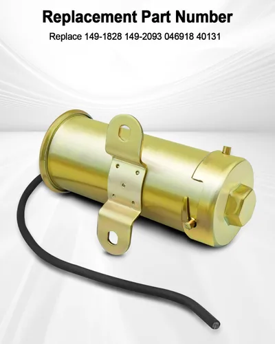 Miniatura 3 de Bomba de combustible eléctrica 12V 4-5 PSI apta para facet Onan Ford GM Reemplazar 149-1828 149-2093 046918 40131