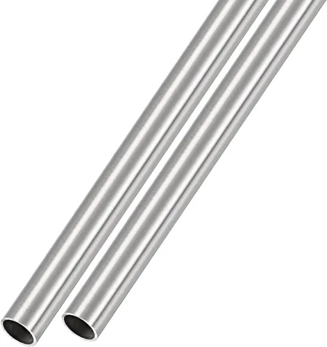 Miniatura 11 de METALLIXITY Tubo de acero inoxidable 304 (0.126 in de diámetro x 0.017 in de pared T x 11.811 in de largo), 2 piezas, tubo recto - para muebles