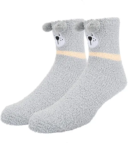 Benefeet Sox Calcetines mullidos para hombre, calcetines divertidos y esponjosos, calcetines suaves de dibujos animados, calcetines suaves de felpa