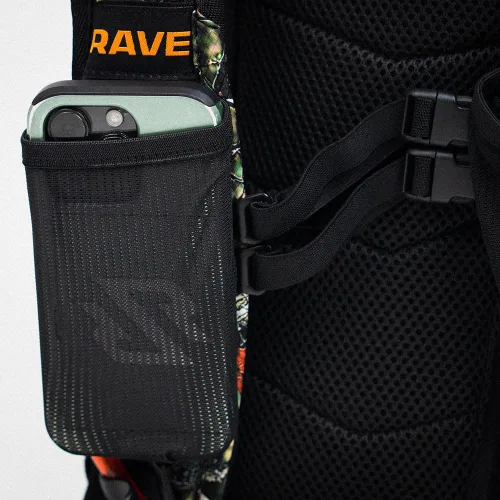 Miniatura 5 de RAVERUNNER Mochila de agua Dino Festival – Hidratación de doble cámara – Mochila de agua aislada de 3 litros para raves, festivales, senderismo