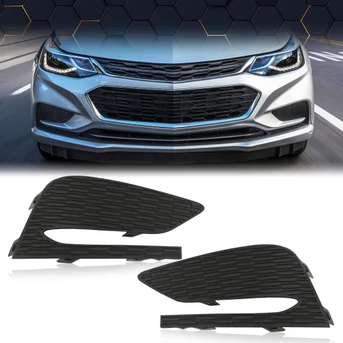 Miniatura 9 de PIT66 Par de marcos de luces antiniebla delanteras compatibles con Chevy Cruze 2016 2017 2018 izquierda + derecha
