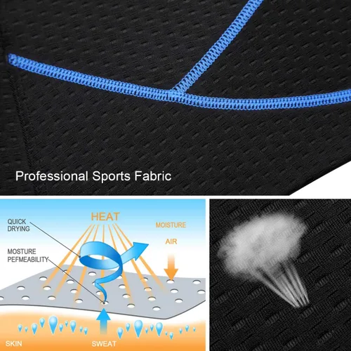 Miniatura 5 de Souke Sports Mens Cycling Underwear Shorts 4D Padded Bike Bicycle MTB Liner Shorts with Anti-Slip Leg Grips