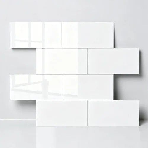 Miniatura 8 de Black Peel and Stick Backsplash Subway Tile, 12"x12", 6-Sheet Self Adhesive, Faux Ceramic, Glossy, 5.97 SQ.FT, For Kitchen Bathroom