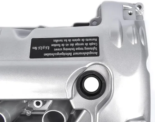 Miniatura 9 de Kit de cubierta de válvula de motor de aluminio, juntas y tapa de filtro de aceite ya instalados, repuesto para BMW E60 E70 E82 E83 E85 E89 F10 N52