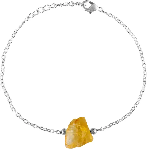 TGH Pulsera de barra chapada en plata, pulsera de cadena ajustable para mujer, 7+1 pulgada, regalo de joyería de moda