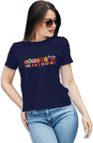 Miniatura 3 de The Tshirt Company - Camisetas gráficas para mujeres y hombres, camisetas negras de diseñador con estampados únicos y modernos cara divertida